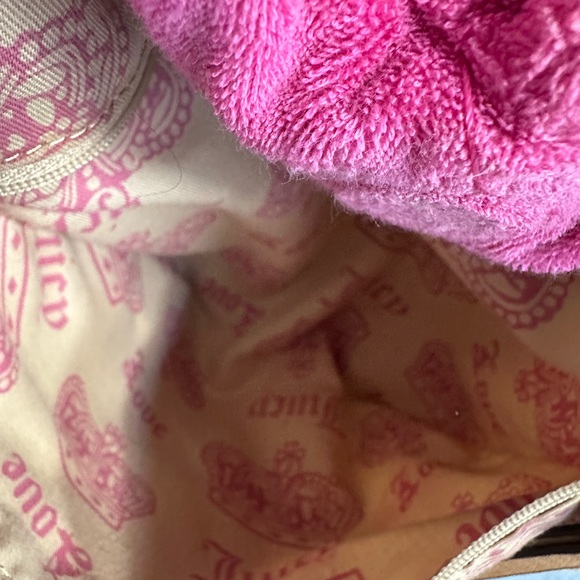 Y2K Vintage Juicy Couture “Choose Juicy” large terry tote bag - Picture 10 of 14